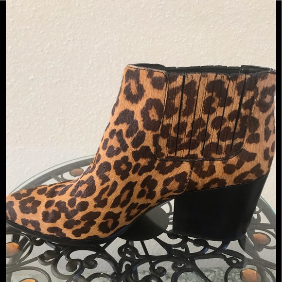 NWOT 1 STATE LEOPARD SZ9M Ankle BOOT - Picture 11 of 12